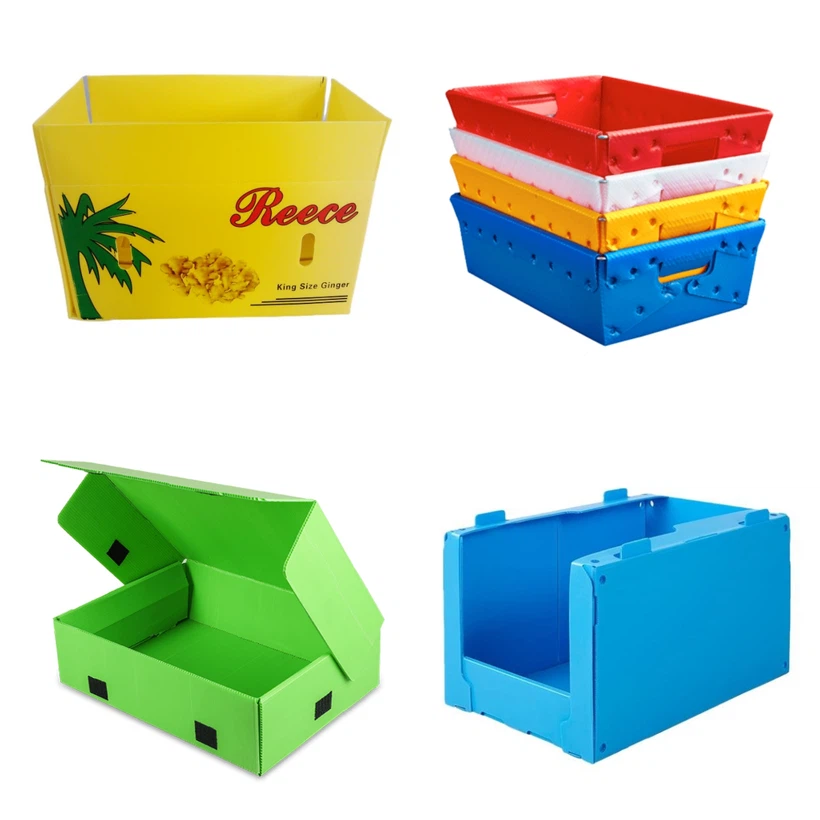 Reusable PP Corrugated Plastic Storage Box Reusable PP Corrugated Plastic Storage Box