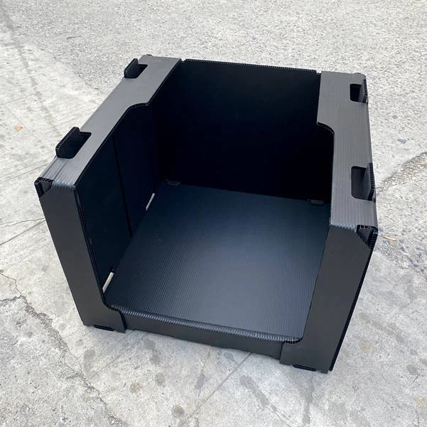 Corrugated Plastic Stackable Warehouse Bins
